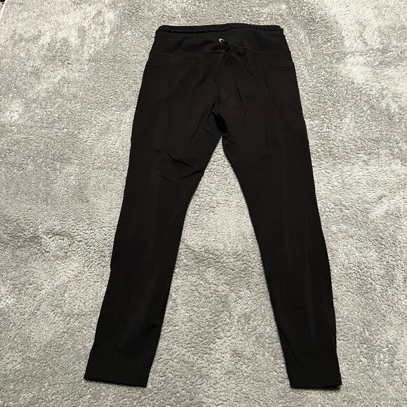 Zyia Active Pants Womens 6/8 Black Jogger Crop Performance Pocket - Picture 4 of 10